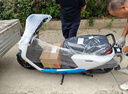 九号（Ninebot）N85C电动摩托车 9号电动电瓶车成人小型铅酸电摩-战斗黑 实拍图