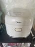 美的（Midea）【价保618】小碧玉电饭煲小型2-3人3升0氟有钛陶瓷白玉内胆家用电饭锅煮粥智能预约多功能锅RE360 实拍图