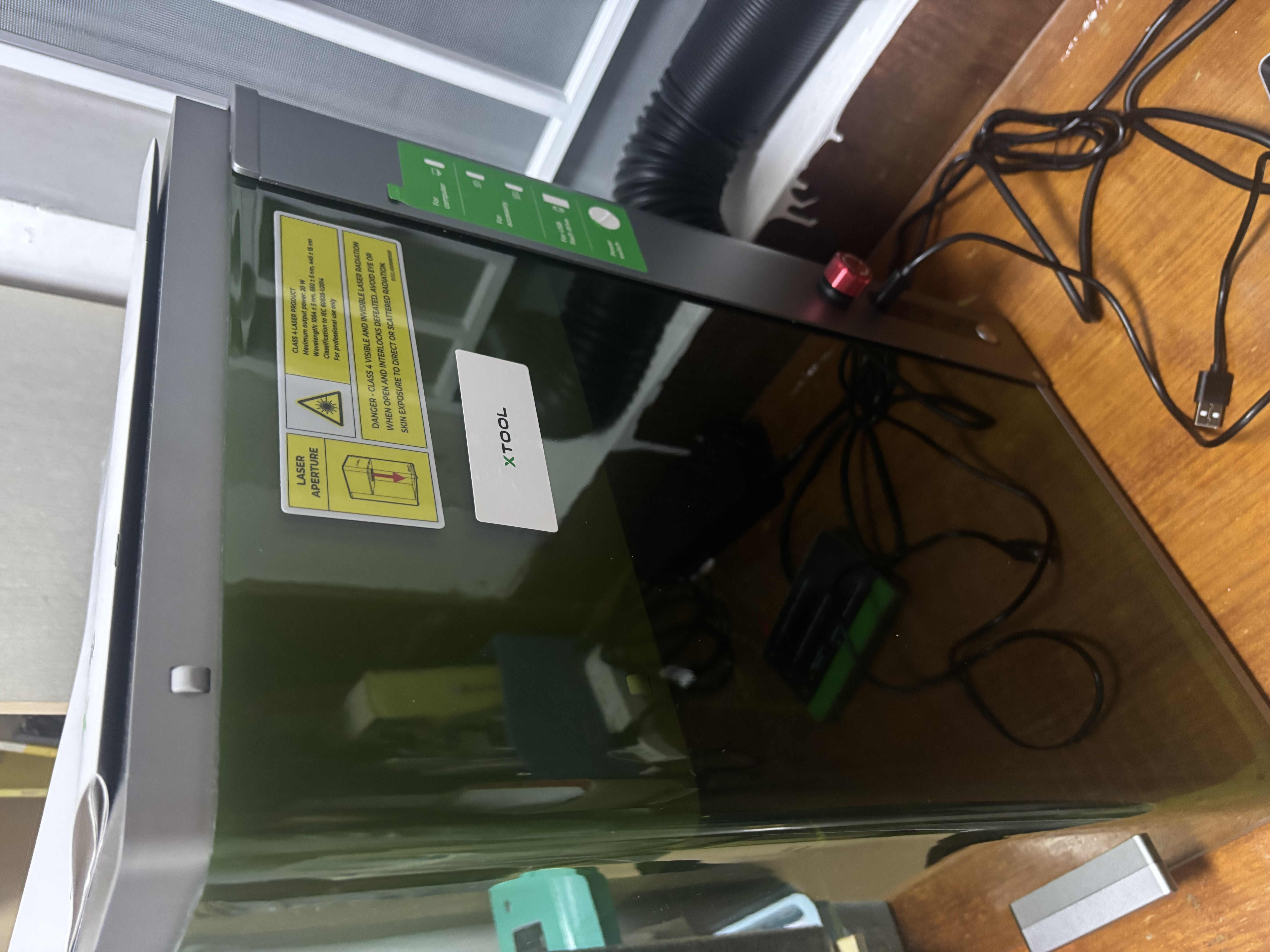 XTOOL【高加工效率】F1Ultra双光源激光雕刻机小型自动切割打印打标机 实拍图