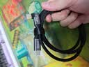 毕亚兹USB4全功能线 1米8K高清投屏兼容雷电3侧弯PD100W快充硬盘盒高速传输苹果笔记本电脑平板手机连接 实拍图