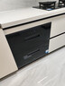 海尔（Haier）115L消毒柜家用嵌入式 大容量 双二星级 紫外线+光波巴氏消毒0臭氧 母婴消毒碗柜童锁保护12LCS  实拍图