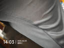 佐尚鸟休闲裤子男夏季冰丝薄款工作上班耐脏运动阔腿长裤直筒宽松男裤 黑色+深灰 3XL -建议150-165斤左右 实拍图