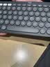 罗技（Logitech）时尚系列K390无线蓝牙键盘 超薄便携 K380升级版 黑色 79键 实拍图
