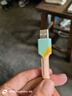 登比数据线保护套硅胶防折断手机充电线保护套充电器保护头USB通用 实拍图