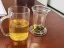 奇思猫玻璃泡茶杯男女茶水分离花茶杯子带把玻璃水杯高硼加厚大容量水杯 (玻璃内胆)450ml 实拍图