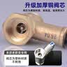 一靓电热水器安全阀止回阀泄压阀水管道减压阀 【0.75mpa铜本色】铜芯安全阀 实拍图