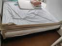 babycare床围栏婴儿床围栏床上护栏防摔防护栏床护栏加固挡板沙砾咖一面2m 实拍图