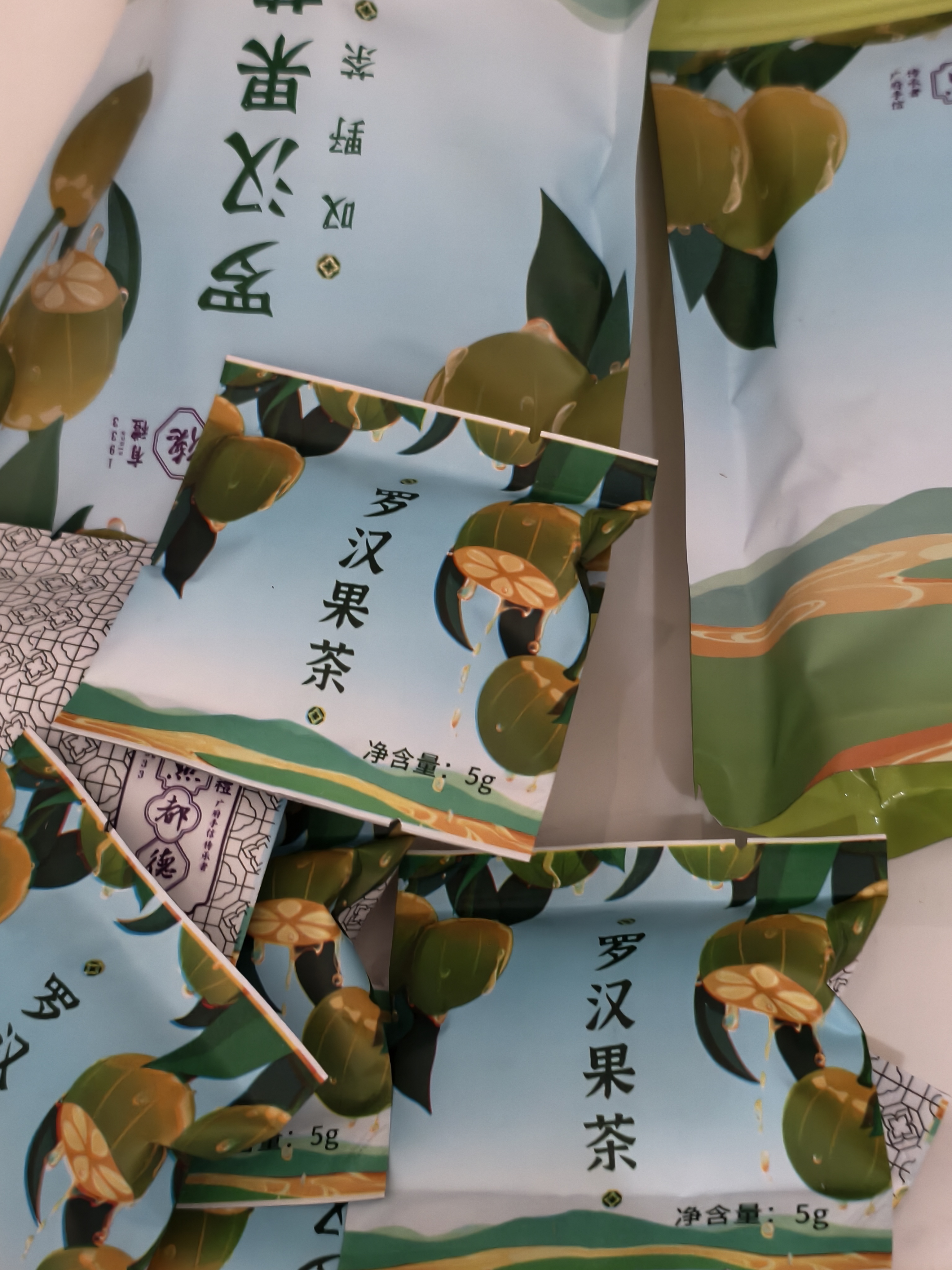 点都德罗汉果茶养生茶盒装即冲袋泡茶包独立包装5g/包冷泡茶花果茶好礼 盒装50g2盒罗汉果茶 实拍图