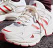adidas「寻光者」SPIRITAIN 2.0厚底网面老爹鞋阿迪达斯轻运动   奶油白/浅猩红/金属银   39 实拍图