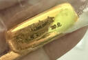 领丰金（LING FENG GOLD）足金9999黄金投资金条刻字定制节日送人礼物理财收藏生日礼物 50g 实拍图