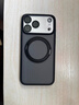 图拉斯支点壳O1S【经典爆款丨软边全包更护机】 适用iphone17promax手机壳苹果17pro防摔透明磁吸磨砂16 【磨砂黑】 iPhone17ProMax（相机按键全包） 实拍图