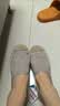 斯凯奇（Skechers）女鞋小香风渔夫鞋舒适透气蕾丝浅口平底单鞋114044 自然色/NAT 37 实拍图