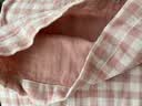 MUJI[自营限定款]女士无侧缝 双层纱织睡衣 纯棉家居服 浅粉红色 L 实拍图