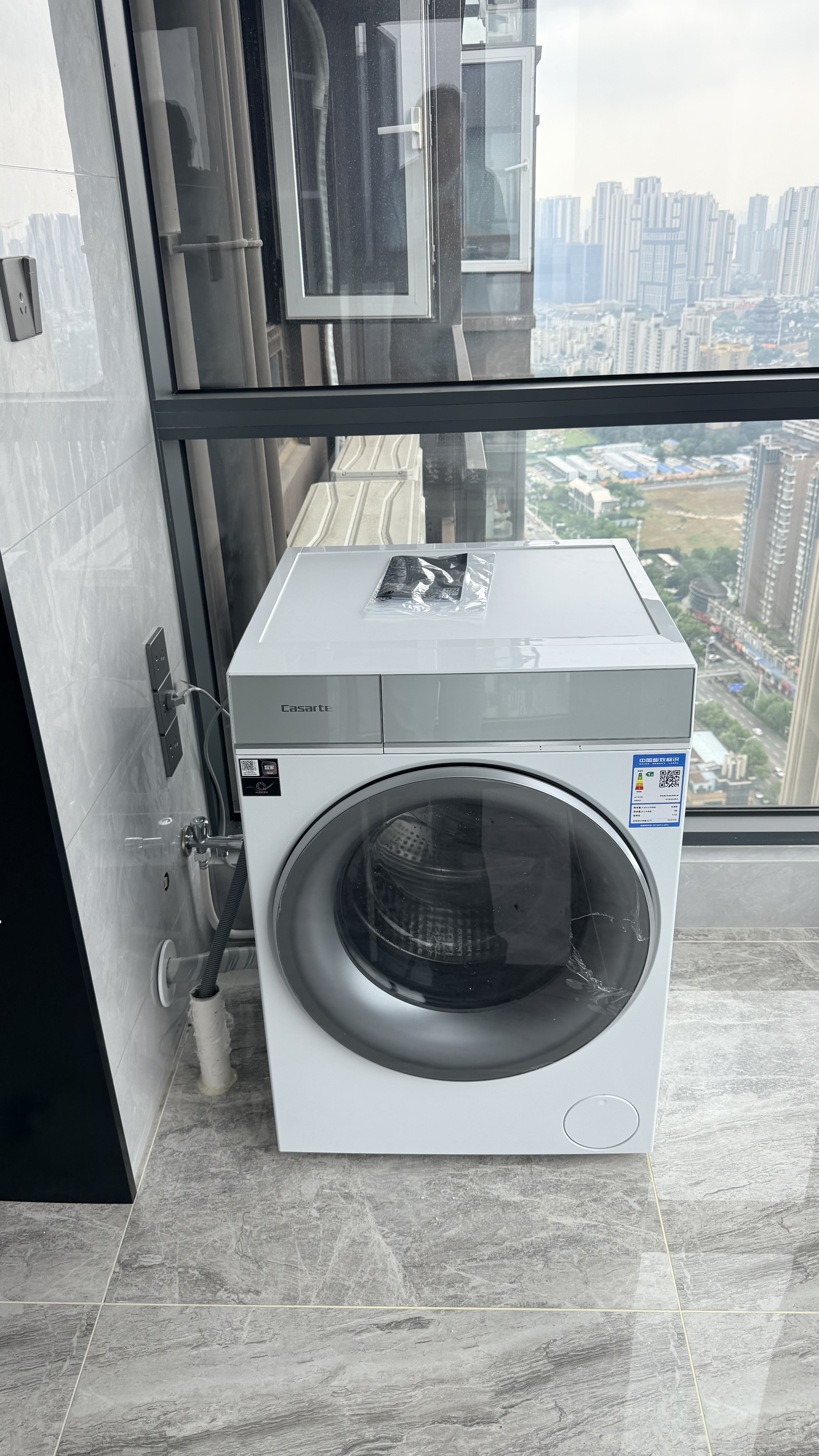 卡萨帝（Casarte）滚筒洗衣机全自动 揽光WB洗烘一体机10公斤家用大容量全自动洗衣机 家电补贴以旧换新CE HB10LWBU1 实拍图