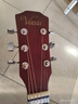 维卡斯（WEIKASI）民谣吉他初学者木吉他单板新手入门练习琴guitar吉它学生男女乐器 38英寸原木色+礼包【初学推荐】 实拍图