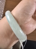 五花八门玉手镯缅甸翡翠手镯玉镯子女款天然A货糯冰种飘花送女友送妈妈 内径52-62mm 实拍图