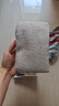 全棉时代毛巾纯棉不易掉毛加大加厚方巾抗菌柔软强吸水 风铃灰32*70cm  实拍图