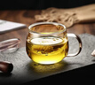 富光花茶杯透明茶杯内胆茶水分离杯办公室玻璃杯子水杯350ml 实拍图