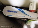 川崎（KAWASAKI）羽毛球拍超轻碳素中杆对拍KD-1pro蓝紫（已穿线+6球+手胶+拍包） 实拍图