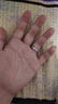 Colaivkloia情侣戒指男女对戒银一对磨砂款可调节婚戒情人节生日礼物送男女友 Tk310情侣一对价（码数备注） 美号9号 实拍图