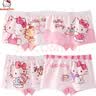 Hello Kitty女童内裤儿童短裤抗菌透气平角女孩三角宝宝四角底裤N195花色 140 实拍图
