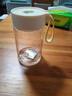 富光清然玻璃杯 高硼硅玻璃水杯子 女生便携牛奶咖啡刻度茶杯330ml 晒单实拍图