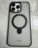 倍思支点壳【自带支架】适用iphone16promax手机壳苹果16promax保护套磁吸支架磨砂防摔MagSafe充电 实拍图