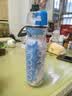 O2COOL喷雾水杯儿童学生喷水杯子成人户外运动健身保冷降温挤压软水壶 蓝色水滴590ml【可喷雾可喝水】 实拍图