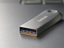 闪迪（SanDisk）128GB USB3.2 U盘 CZ74 读速高达400MB/s 金属高速u盘 安全加密 学习办公投标大容量优盘 实拍图