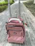 威盛达中小学生拉杆书包背拉两用减负护脊双肩背包大容量旅行超轻款 浅粉色 17英寸可登机 实拍图