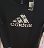 阿迪达斯（adidas）短袖t恤男士夏季跑步健身运动衣快干衣透气男装T恤  黑白 M 实拍图
