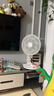 美的（Midea）【飓风节能】七叶柔风立式电风扇/家用轻音落地扇/台式小型风扇/大风力遥控定时摇头风扇 SAH35BSJ 实拍图