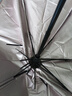 【全网爆款】手动UV折叠雨伞男女晴雨伞两用防晒遮阳黑胶伞 【新人福利】7骨 纯色随机无黑胶 实拍图