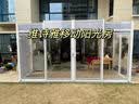 维诗雅上海定制铝合金窗 断桥铝门窗 封阳台 露天阳台落地窗工厂直销 维诗雅80断桥系统窗 实拍图