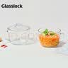 GLASSLOCK碗耐高温玻璃泡面碗大容量家用带盖刻度杯水果沙拉碗早餐杯1000ml 实拍图