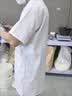 AETEL夏季男女短袖医生工作服白大褂护士服医院诊所牙医实验服定制logo 实拍图