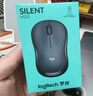 罗技（Logitech）M196 无线蓝牙鼠标 办公鼠标 笔记本商务办公家用 小巧便携 对称手型 石墨灰 实拍图