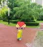 倍可安卡通鲨鱼拼色款儿童雨鞋男童雨靴女宝水鞋防水幼儿小学生上学专用 雾霾蓝【雨鞋】 15 cm内长【脚长14.5/约2-3岁穿】 实拍图