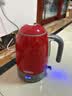 膳魔师（THERMOS）烧水壶恒温电热水壶泡奶机食品级316L不锈钢保温一体全自动家用开水壶1.7L大容量1800W中国红 实拍图