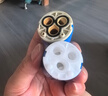 科固（KEGOO）陶瓷阀芯冷热厨房面盆水龙头通用 花洒混水阀开关配件35mm K5035 实拍图