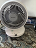 夏普 （SHARP）电风扇空气循环扇家用台扇低噪电风扇摇头涡轮对流大风力办公室宿舍桌面风扇节能小风扇 【遥控款】抗菌扇叶+净化除菌+香薰驱蚊 实拍图