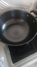 中轶（INYI）大炒锅加深无涂层铸铁锅生铁锅蒸炖锅炒菜锅燃气电磁灶通用大容量 34cm套装【二层蒸笼】 34cm 实拍图