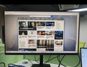 华为MateView SE 23.8英寸显示器 100Hz高刷 IPS全面屏 P3广色域 低蓝光无频闪 DP+HDMI 电脑办公 实拍图