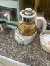 美的（Midea）【价保618】花漾0胶水全玻璃养生壶多功能煮茶壶母婴烧水壶恒温电热水壶全自动1.5L MK-YS15B303J 实拍图