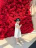 木本尚女童秋装公主裙婴幼儿宝宝连衣裙周岁礼服生日裙子洋气新款 M25X2406 米白色单裙子 90 cm 实拍图