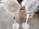 美的（Midea）【3D摇头】直流变频轻音落地空气循环扇家用卧室净化换气扇语音遥控电风扇大风力一级能效GDJ24WYJ 实拍图