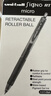 uni三菱【热门商品】 uni-ball UMN-105按动黑色中性笔0.5黑笔签字笔商务学生考试水性笔套装 5支 实拍图