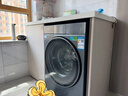 海尔（Haier）云溪5.0 【价低全网直播间】AWE 滚筒洗衣机全自动单洗 10公斤大容量 超薄 直驱 XQG100-BLE7AD1U1 实拍图