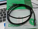 毕亚兹 雷电4数据线Type-c全功能线8K投屏40G传输PD快充USB4雷雳3认证苹果iPhone15-17显示器连接线0.8米 实拍图