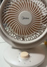 美的（Midea）【小型风扇】轻音台式桌面空气循环扇家用柔风电风扇宿舍办公迷你台扇落地扇空调伴侣 GAF18AD 实拍图